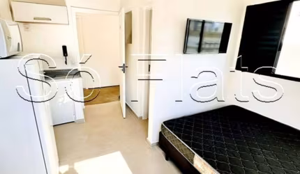 Studio Alvorada, apto disponível para locação contendo 15m² e 1 dormitório na Vila Mariana.