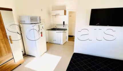 Studio Alvorada, disponível para locação contendo 15m² e 1 dormitório na Vila Mariana.