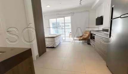 Residencial London SP, flat disponível para locação contendo 34m², 1 dormitório e 1 vaga de garagem.