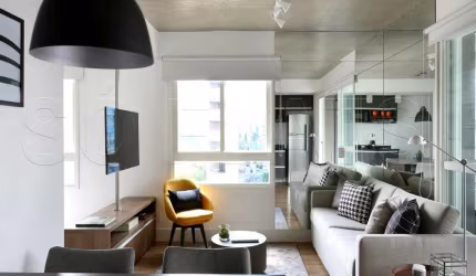 Residencial Geo Berrini, apto disponível para venda com 62m², 01 dormitório e 01 vaga de garagem