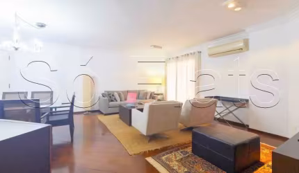 Flat The Sutton House, apartamento disponível  com 120m², 2 dormitórios e 2 vagas