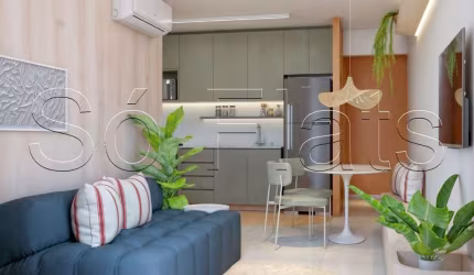 Flat Royal Victoria Place disponível para venda com 41m², 01 dormitório e 01 vaga de garagem