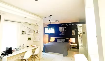 Flat QI Inteligence disponível para venda com 37m², 01 dorm e 01 vaga de garagem