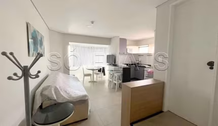 Flat Paulista Wall Street disponível para venda com 47m², 01 dormitório e 01 vaga
