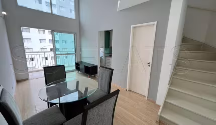 Flat à venda no The Blue Loft , com 43m², 1 dormitório, 1 vaga totalmente mobiliado.