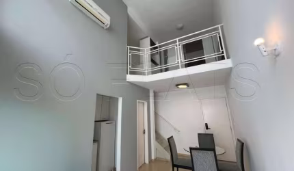 Flat à venda no The Blue Loft , com 43m², 1 dormitório, 1 vaga totalmente mobiliado.