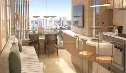 Residencial Nik Faria Lima, apartamento com 61m², 2 dormitórios e 1 vaga de garagem