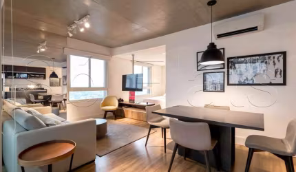 Residencial Geo Berrini, apto disponível para venda com 61m², 01 dormitório e 01 vaga de garagem