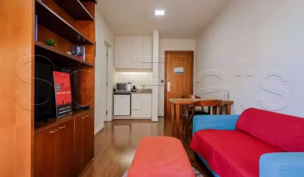 Flat Grand Mercure Itaim disponível para venda com 34m², 01 dormitório  e 01 vaga de garagem