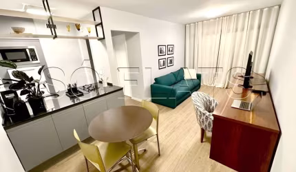 Flat disponível para locação bem localizado ficando próx da Avenida Paulista, Masp e Metrô Trianon.