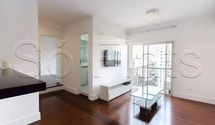 Apto no Prive Cidade Jardim com 70m², 2 dormitórios, 1 vaga, disponível para locação na Vila Olímpia
