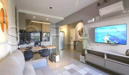 Flat Le Bougainville, disponível para venda com 57m², 1 dormitório e 1 vaga de garagem