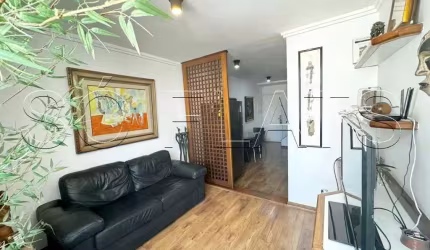 Apto Poeta Drummond disponível para locação com 50m², 01 dormitório e 01 vaga de garagem.