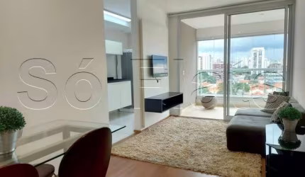 Flat disponível para locação com 44m², 1 dorm e 1 vaga próximo a Av. Jornalista Roberto Marinho