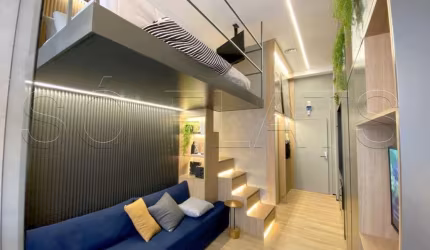Studio Alto By You, Inc Paraiso, apartamento no modelo Studio com 25m² e 1 dormitório