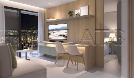 Studio Franz Bauer Campo Belo, apartamento disponível para venda com 25m² e 1 dormitório