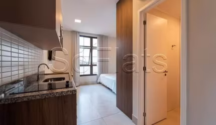 Studio Jacques Pilon, disponível para venda com 30m² e 01 dormitório