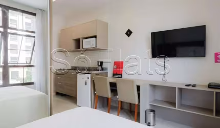 Studio Jacques Pilon, disponível para venda com 20m² e 01 dormitório
