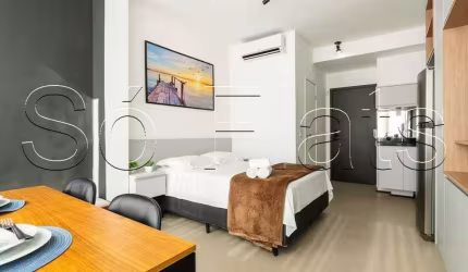 Flat no VN Turiassu em Perdizes disponível para locação ao lado do Allianz Park e Shopping Bourbon.