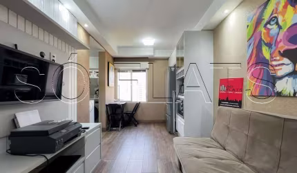 Flat São Paulo Suíte Service disponível para venda com 31m², 1 dormitório e 01 vaga de garagem