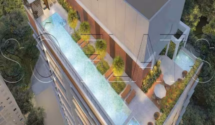 Residencial Jota Vila Mariana, Studio disponível para venda com 28m² e 1 dormitório