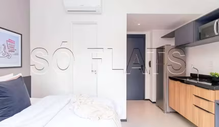 Studio VN Consolação, flat disponível para locação com 23m² e 01 dormitório.