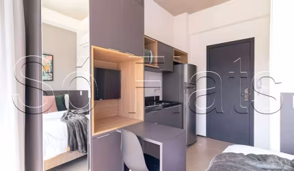 Studio VN Ueno, apto ao lado do Shop. Frei Caneca disponível para locação com 20m² e 01 dormitório.