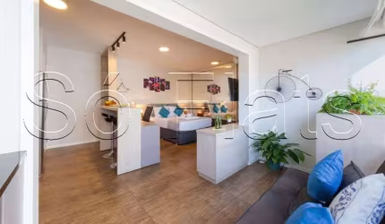 Line Up, apartamento no modelo Studio disponível para venda com 36m², 1 dormitório e 1 vaga