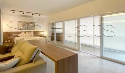 Studio no Trix Tamboré para locação e inquilinato com 50m² e 1 vaga, disponível para locação.