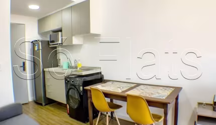 Apartamento Cab 682, disponível para venda com 27m² e 1 dormitório