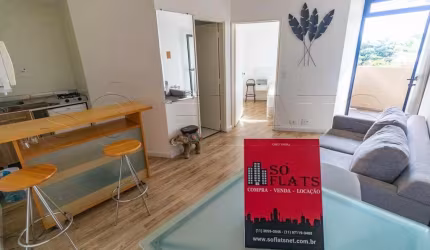 Moema Studio, disponível para venda com 40m², 1 dormitório e 1 vaga