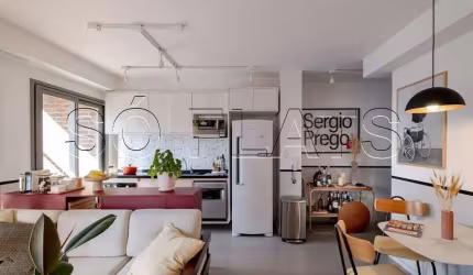 Studio Suzano, flat disponível para locação contendo 36m², 01 dormitório e 01 vaga de garagem.