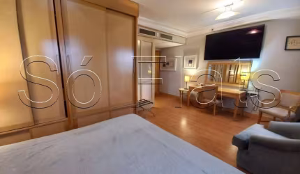 Flat Tryp Higienópolis disponível para venda com 29m², 1 dormitório e 1 vaga de garagem
