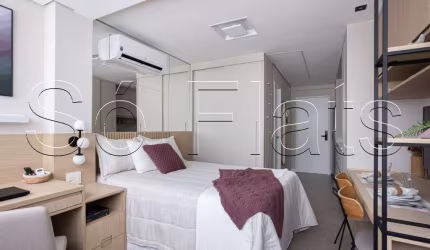 You, Central Park, studio disponível para locação no bairro da Consolação com 24m² e 01 dormitório.