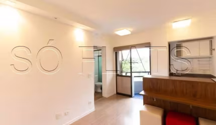 Flat Griffes Residencial Service disponível para venda com 30m², 1 dormitório e 1 vaga de garagem
