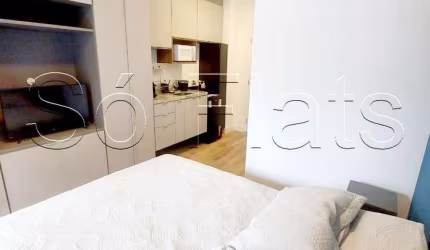 Lindo Residencial Think Home República disponível para venda com 22m² e 1 dormitório