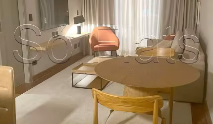 Flat George V Itaim disponivel para venda, com 60m², 1 dormitório e 1 vaga de garagem