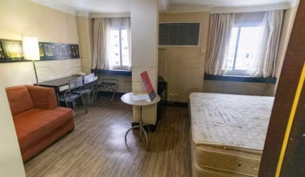 Apto no International Plaza, 29m², 1 dormitório e 1 vaga, disponível para locação no Jardim Paulista