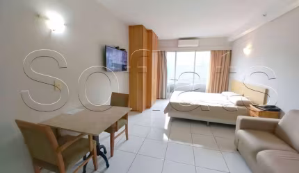 Flat American Loft disponível para venda com 28m², 1 dormitório e 1 vaga de garagem