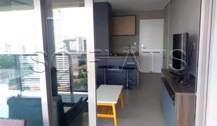 Residencial Habitarte I, flat disponível para locação contendo 30m², 1 dormitório e 1 vaga.