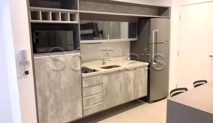 Line Up, apto no modelo studio disponível para locação com 35m², 1 dormitório e 1 vaga