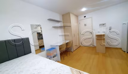 Apartamento no Studio Home com 27m², 1 dormitório e 1 vaga disponível para locação na Consolação