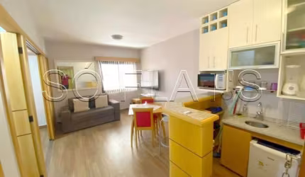 Flat totalmente reformado com 1x dormitório na Alameda Lorena no Jardins sem burocracia na locação.
