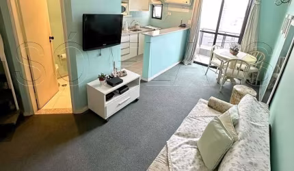 Flat Place Vendome disponível para venda com 50m², 01 dorm e 01 vaga de garagem