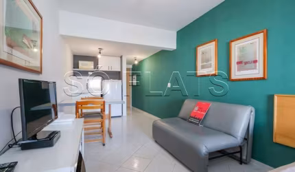 Flat Waldorf disponível para venda com 28m², 1 dormitório e 1 vaga de garagem