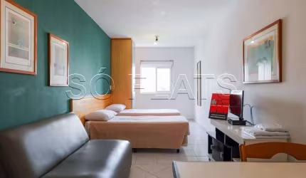 Flat Waldorf disponível para venda com 28m², 1 dormitório e 1 vaga de garagem