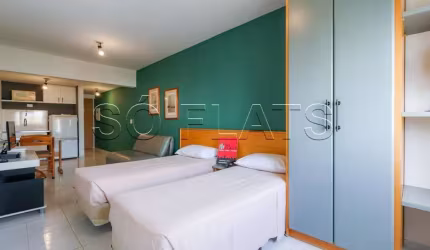 Flat Waldorf disponível para venda com 28m², 1 dormitório e 1 vaga de garagem