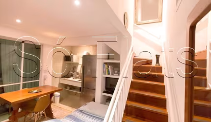Flat disponível para locação no Estanconfor Villa Paulista com 123m², 2 dormitórios e 2 vagas.