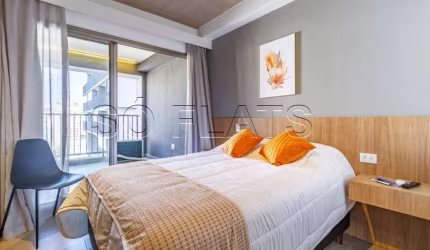 Residencial On Melo Alves, Studio disponível para venda com 28m², 1 dormitório e 1 vaga
