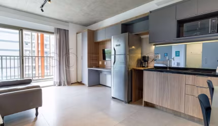 Residencial On Melo Alves, Studio disponível para venda com 33m², 1 dormitório e 1 vaga